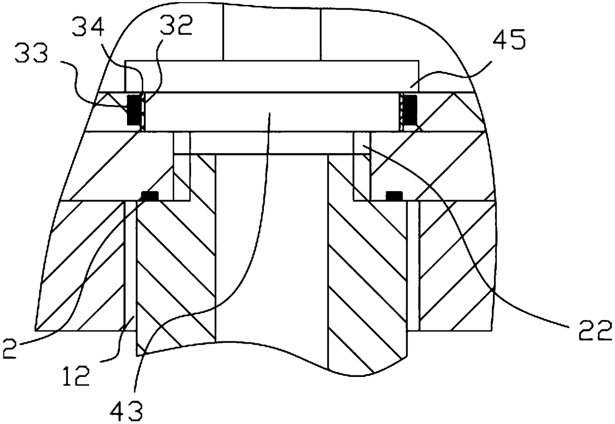 A simple food mixing mechanism