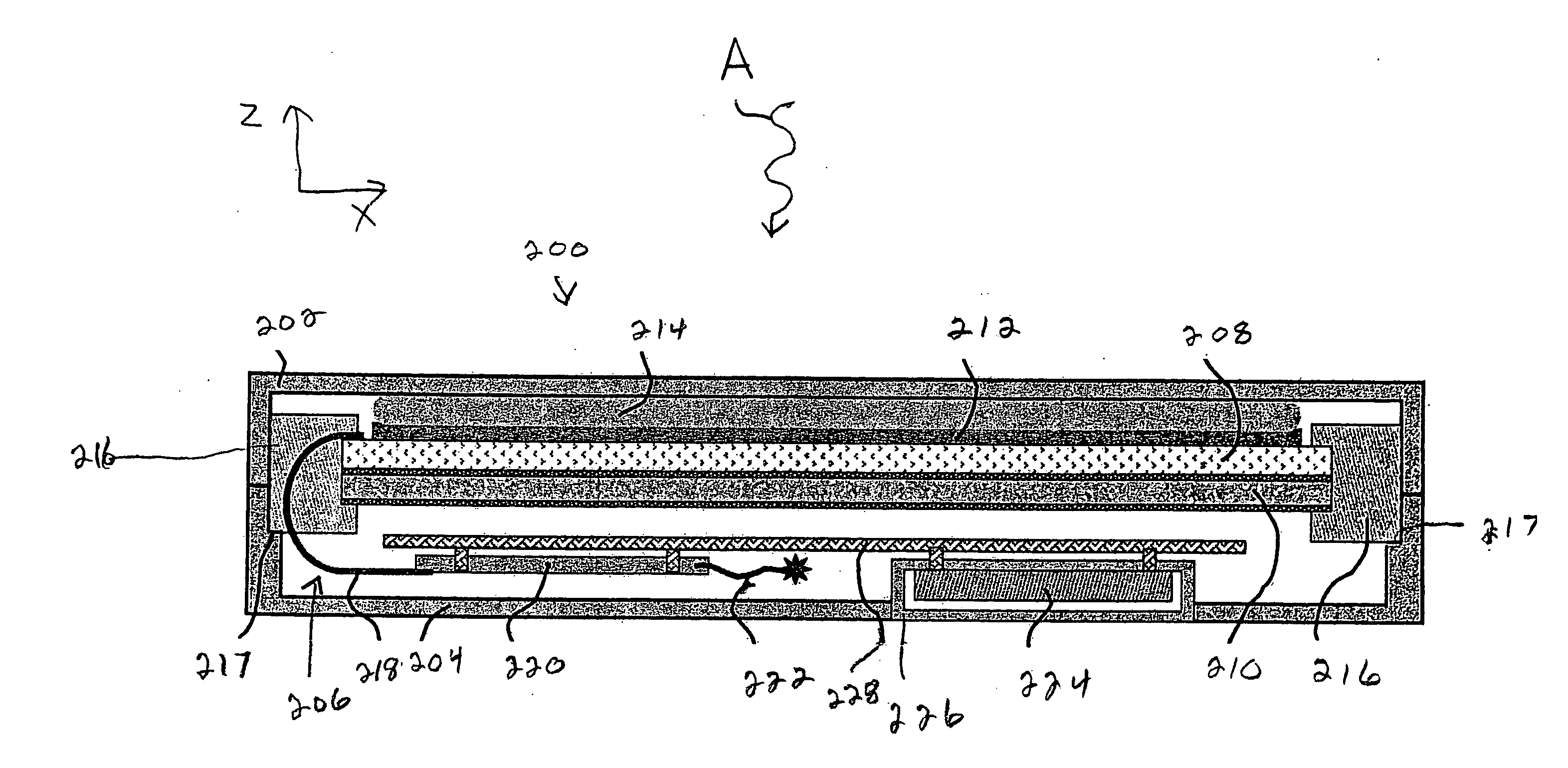 Compact and durable encasement for a digital radiography detector