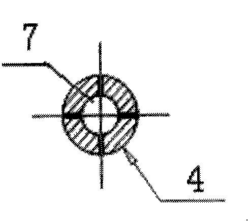 Self-centering target ball mounting stand for small bore diameter