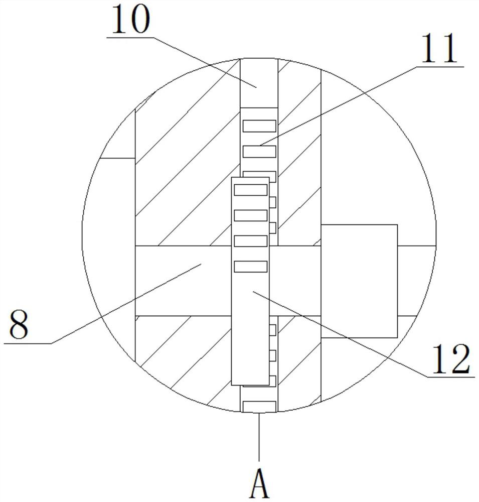 Crushing and grinding device for medicine production