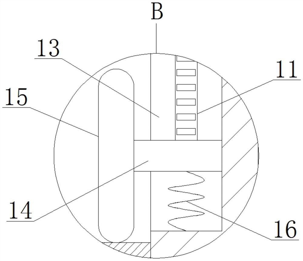 Crushing and grinding device for medicine production