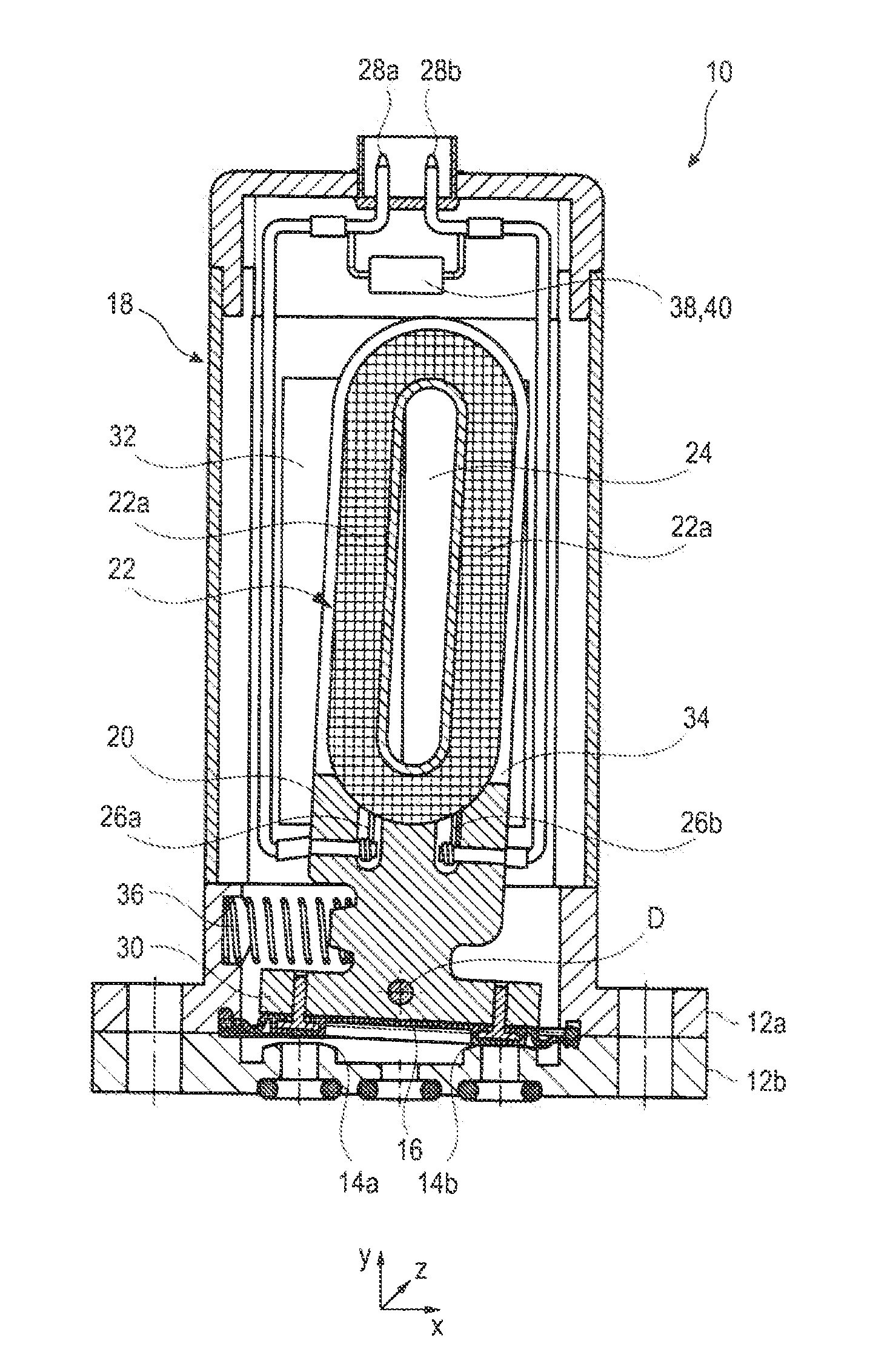 Valve device with a valve based on an electrodynamic actuator and method for controlling a valve with an electrodynamic actuator