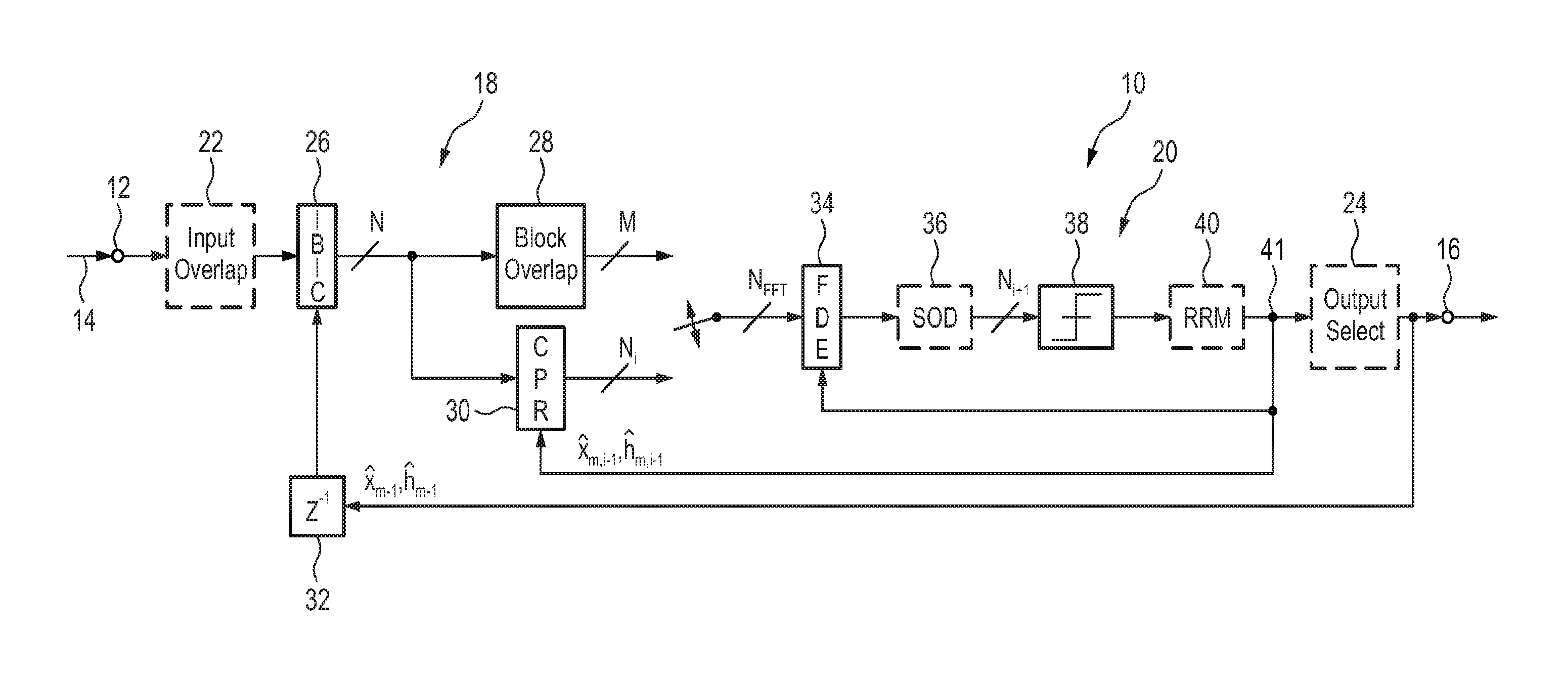 Receiver unit and receiving method