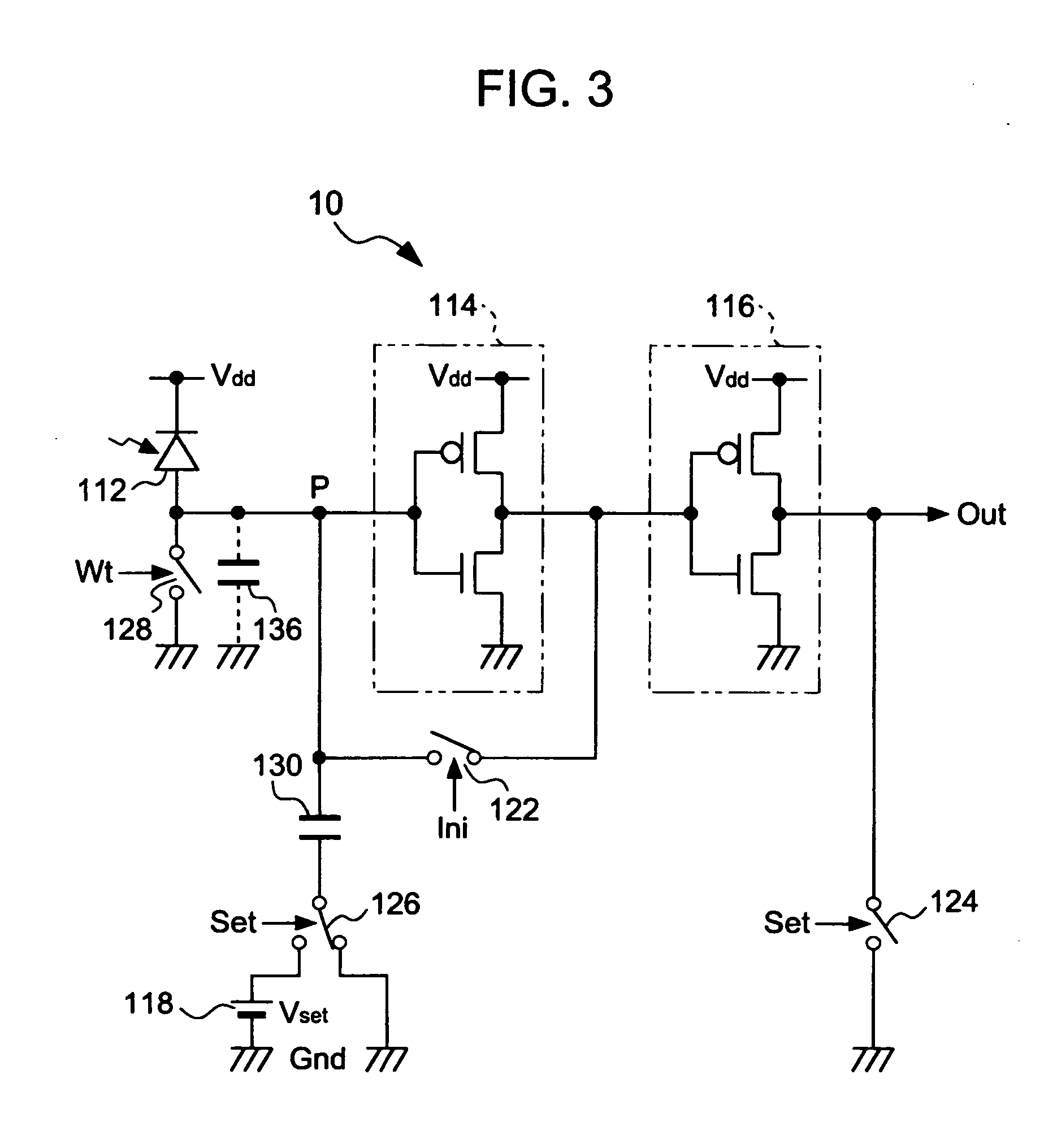 Optical sensor, output processing method of optical sensor, display device, and electronic apparatus