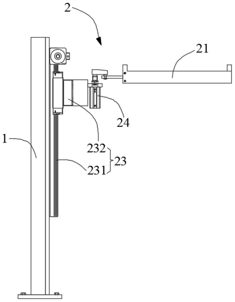 Yarn bobbin automatic stacking and collecting device