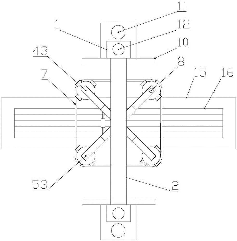 Gantry-type bar cutting machine allowing cutting length to be adjustable