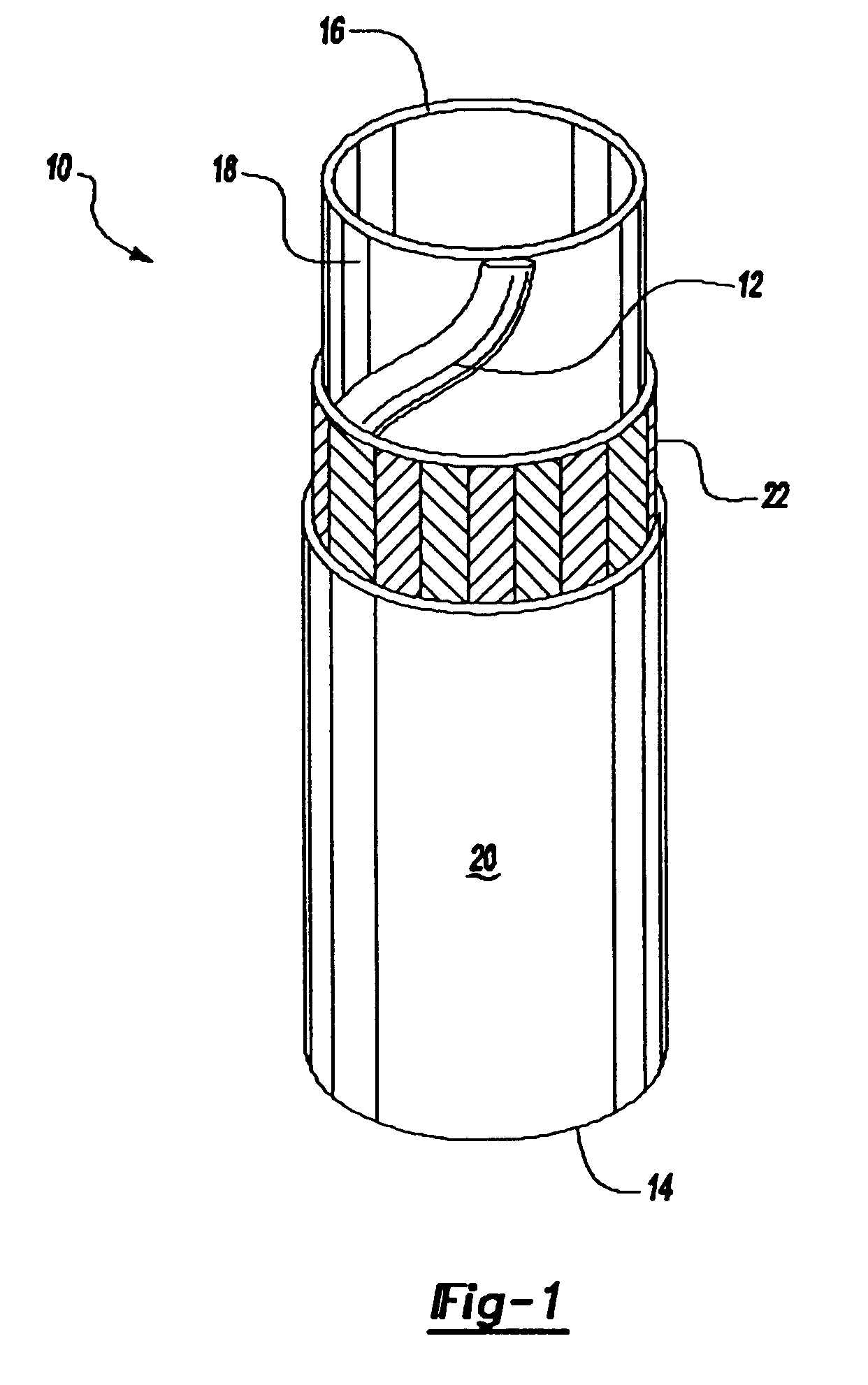 Hose with conductive fiber