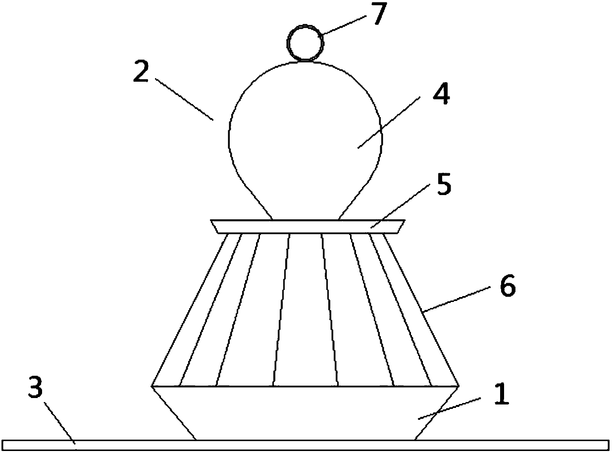 Food-feeding and water-drinking all-in-one pot for free-ranged chicken