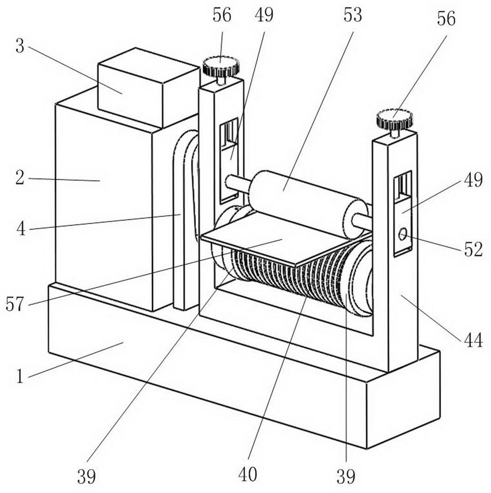 An edge strip embossing robot equipment and embossing method