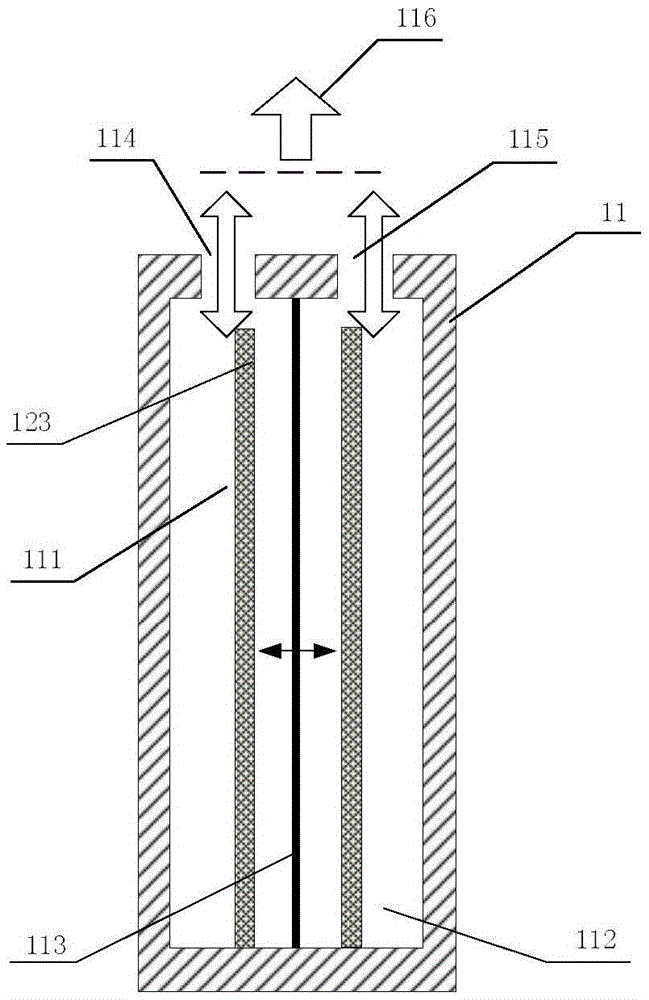 Synthetic thermal jet exciter for removing damp/frost/ice and application thereof