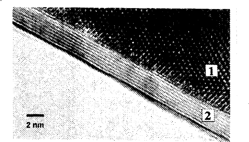 Fluorescent silicon nitride based nano thread and preparation thereof