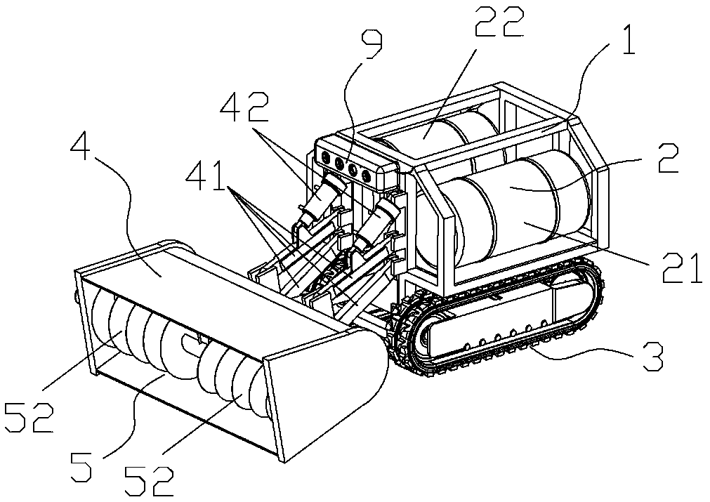 Submersible dredging robot and dredging method thereof