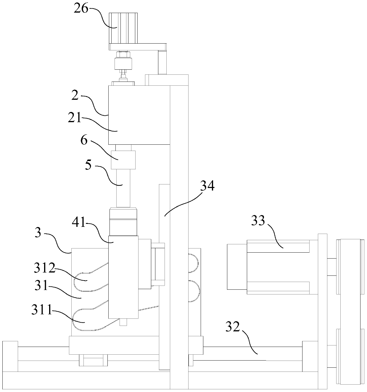 Necking device