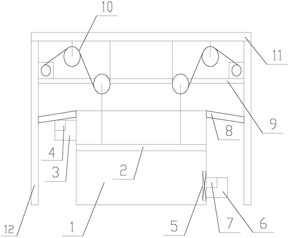 Water diversion system with automatic sweeping function of water turbine