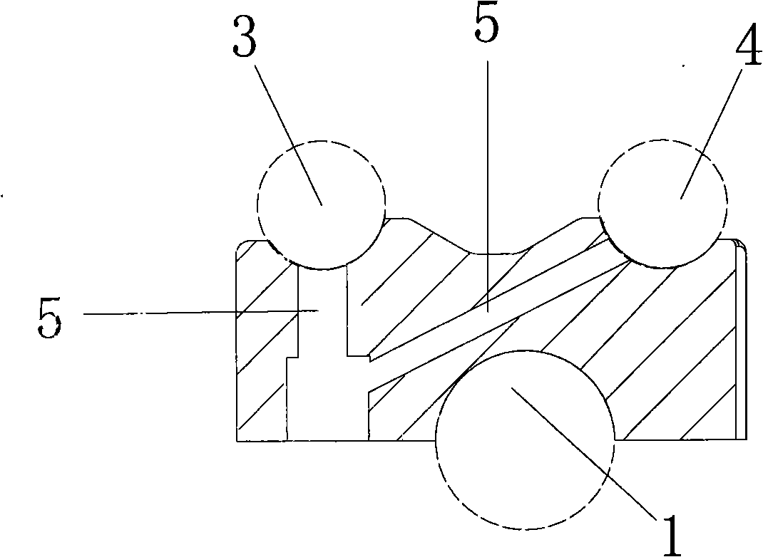 Engine with novel oilway