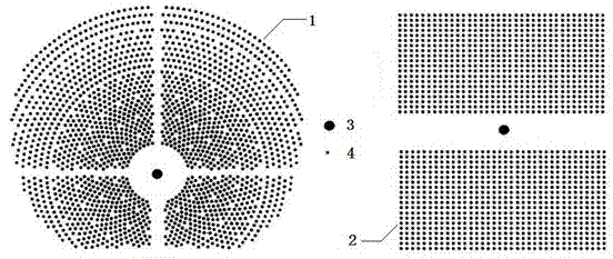 Calculating method for mirror field optical efficiency on basis of graphics processing unit (GPU) tower type solar energy thermoelectric system