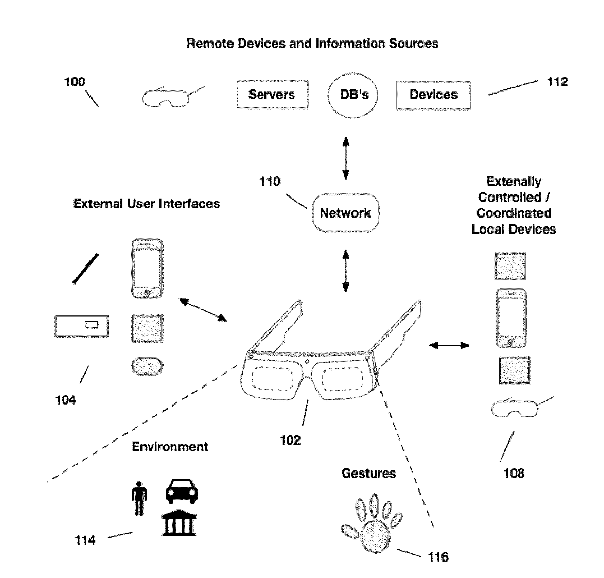 External user interface for head worn computing