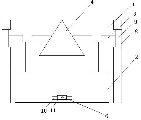 Push plate type chip removing groove