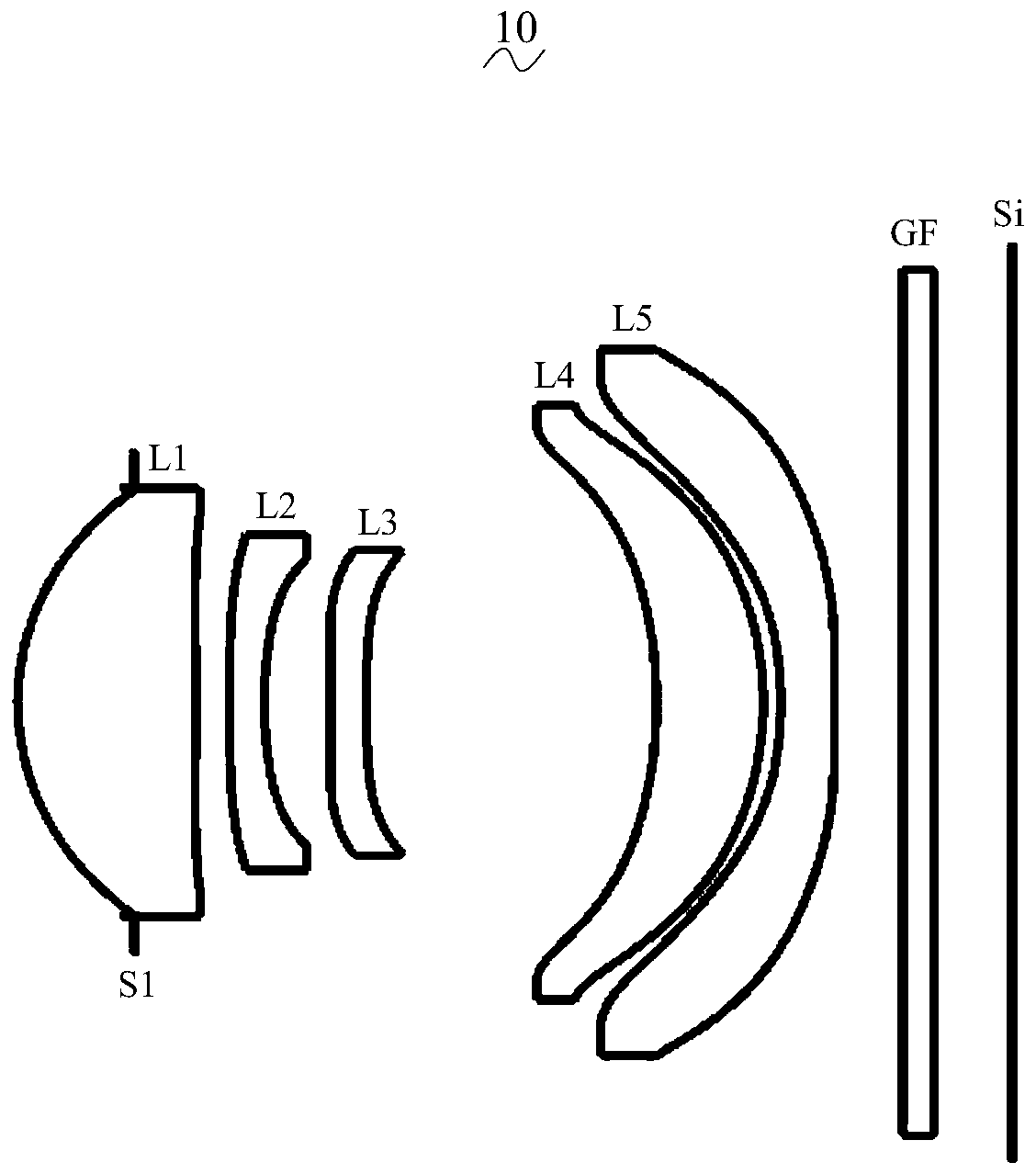 Camera shooting optical lens