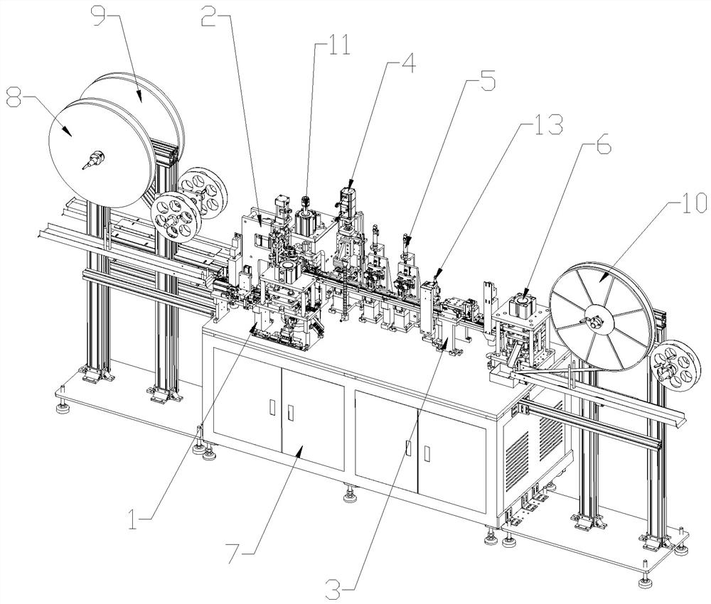 Terminal laminating machine