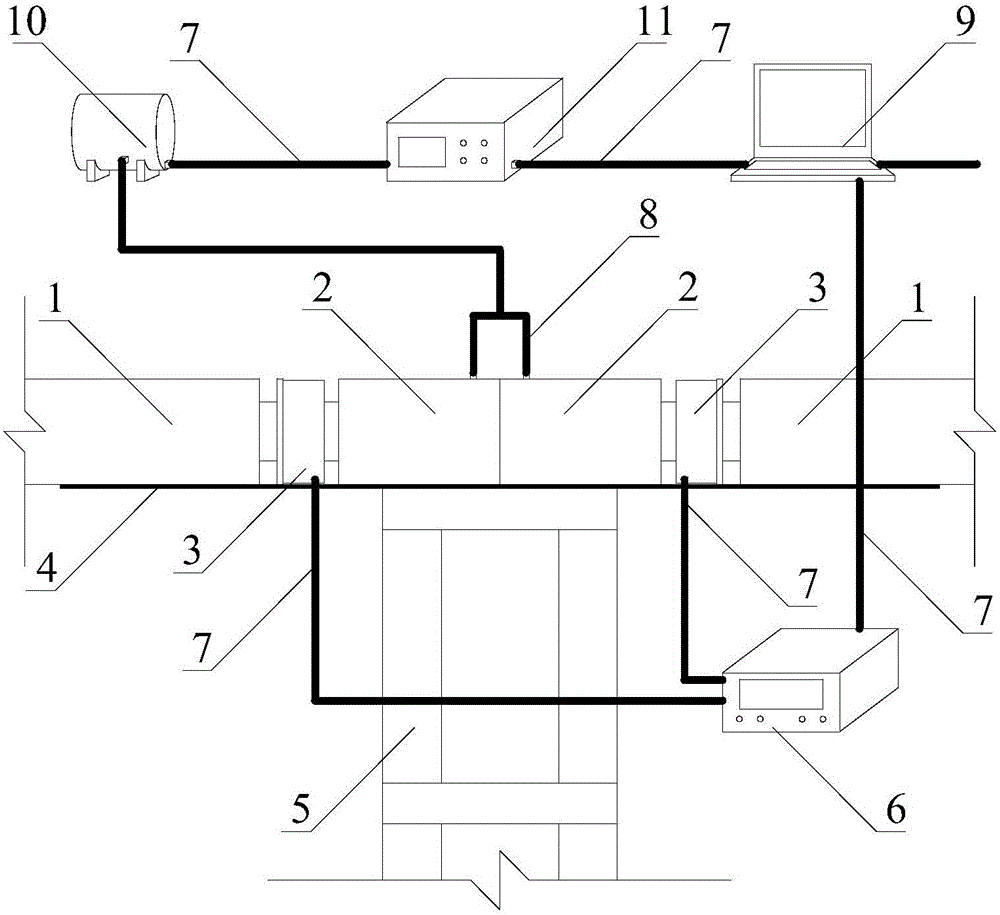 Foundation pit supporting method capable of automatically controlling horizontal displacement of underground diaphragm wall