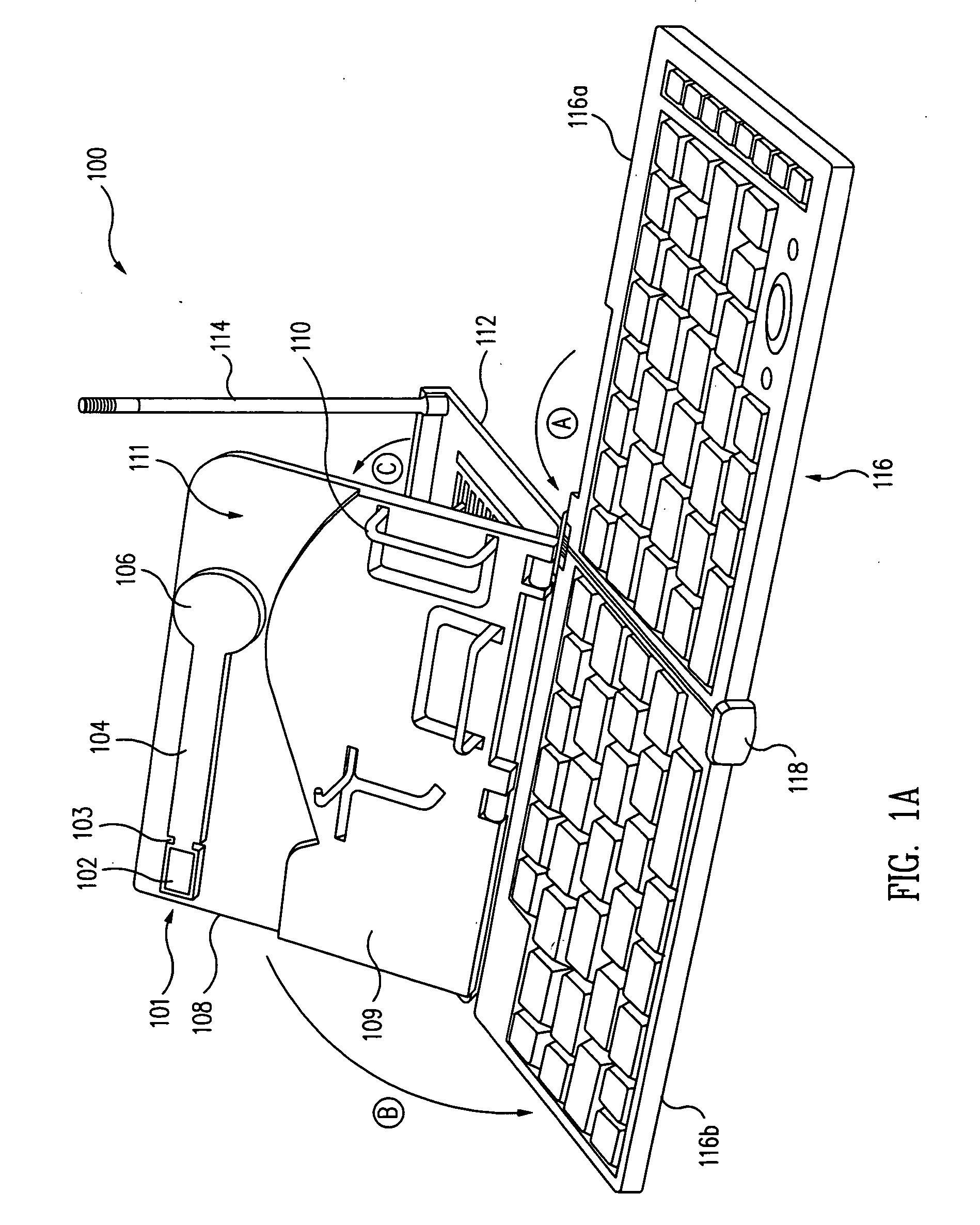 Universal mobile keyboard