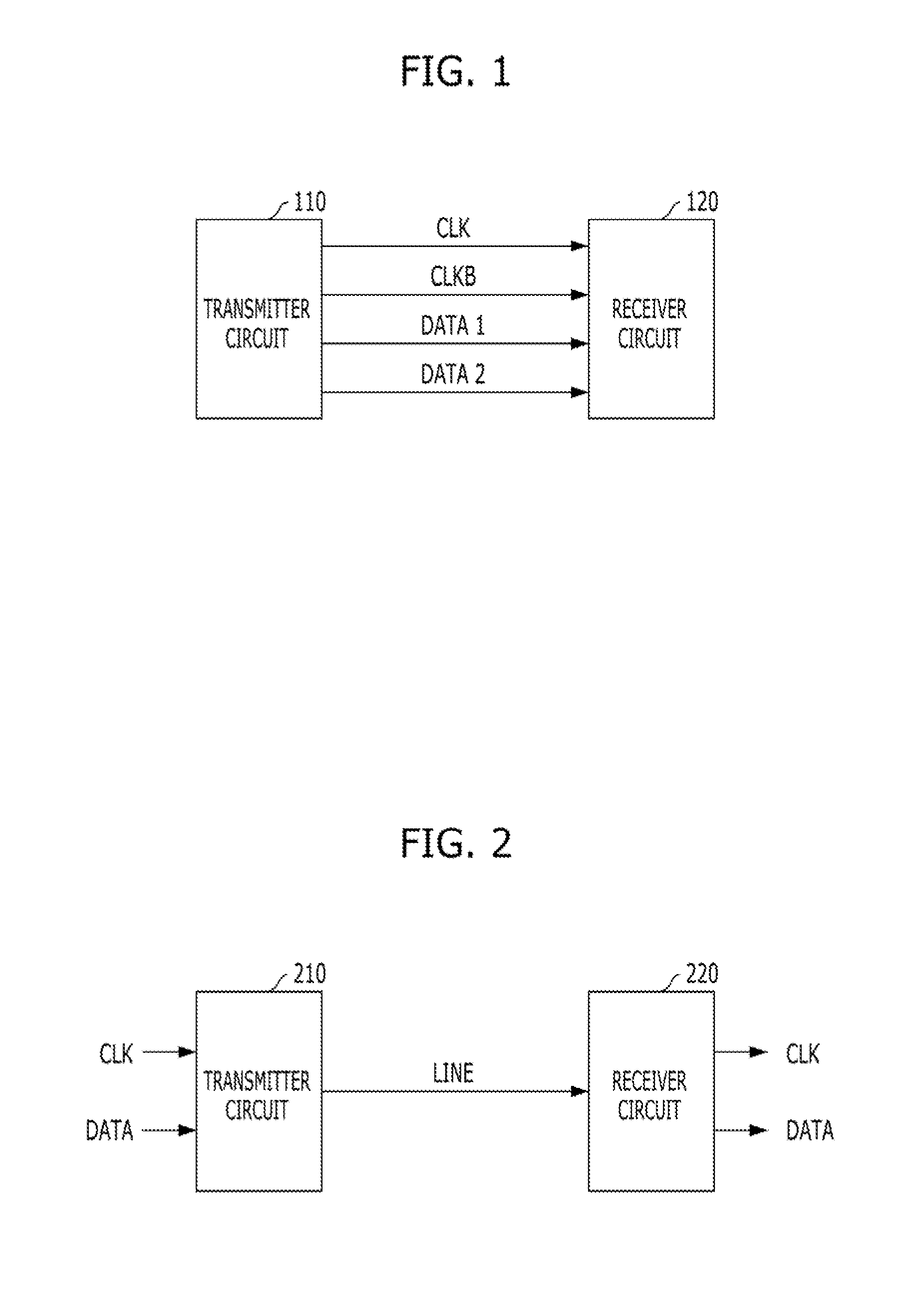 Transmitter circuit, receiver circuit, and transmitting/receiving system