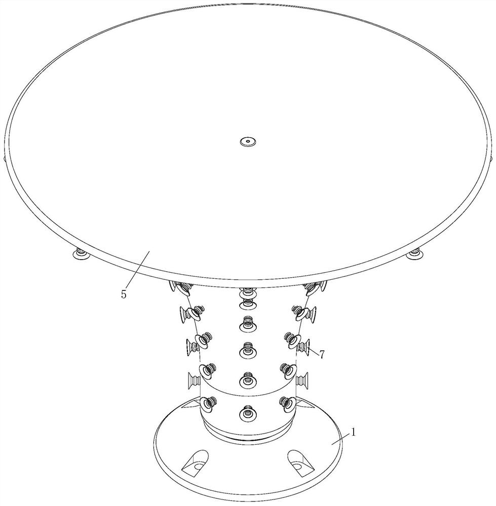 A collision-detachable pull deceleration anti-collision bucket