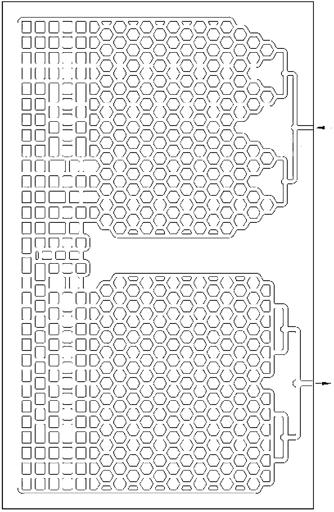 Inflation-type compound-channel evaporator for solar direct-expansion heat pump water heater