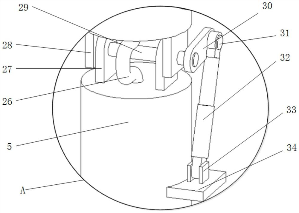 Dust removal spraying device for safety engineering management