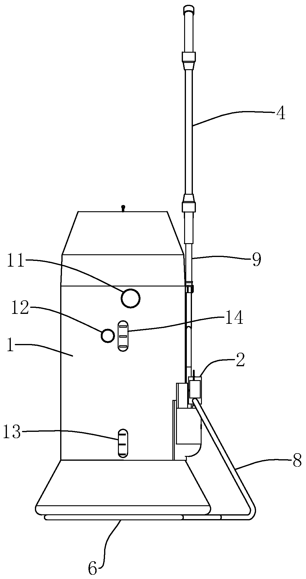 Sprayer convenient to store