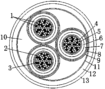 Heat tracing oil-submerged pump cable