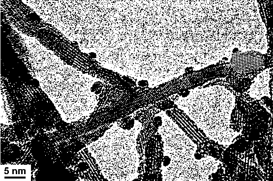 Method for preparing silver-loaded titanate-zirconium phosphate composite nanometer material