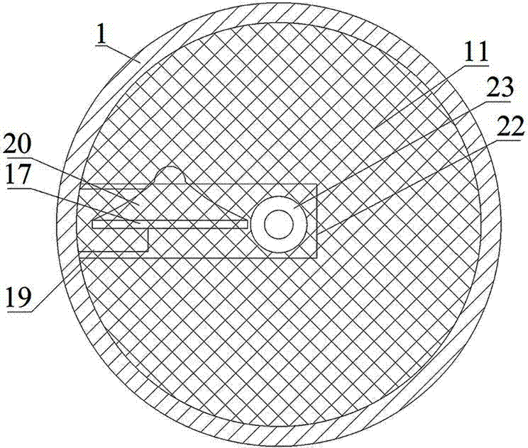 Filter screen self-cleaning type air impurity removal device