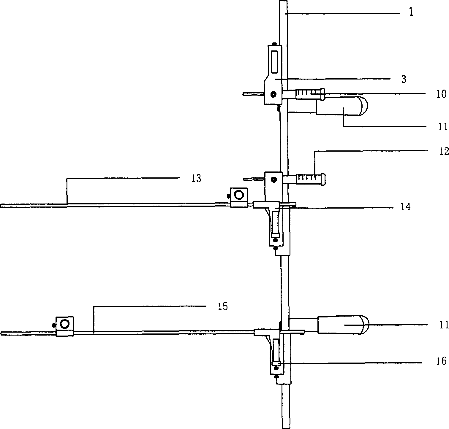 Human cranlofacial 3-D measurer and measuring method