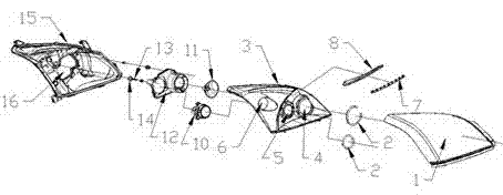 Automobile headlight