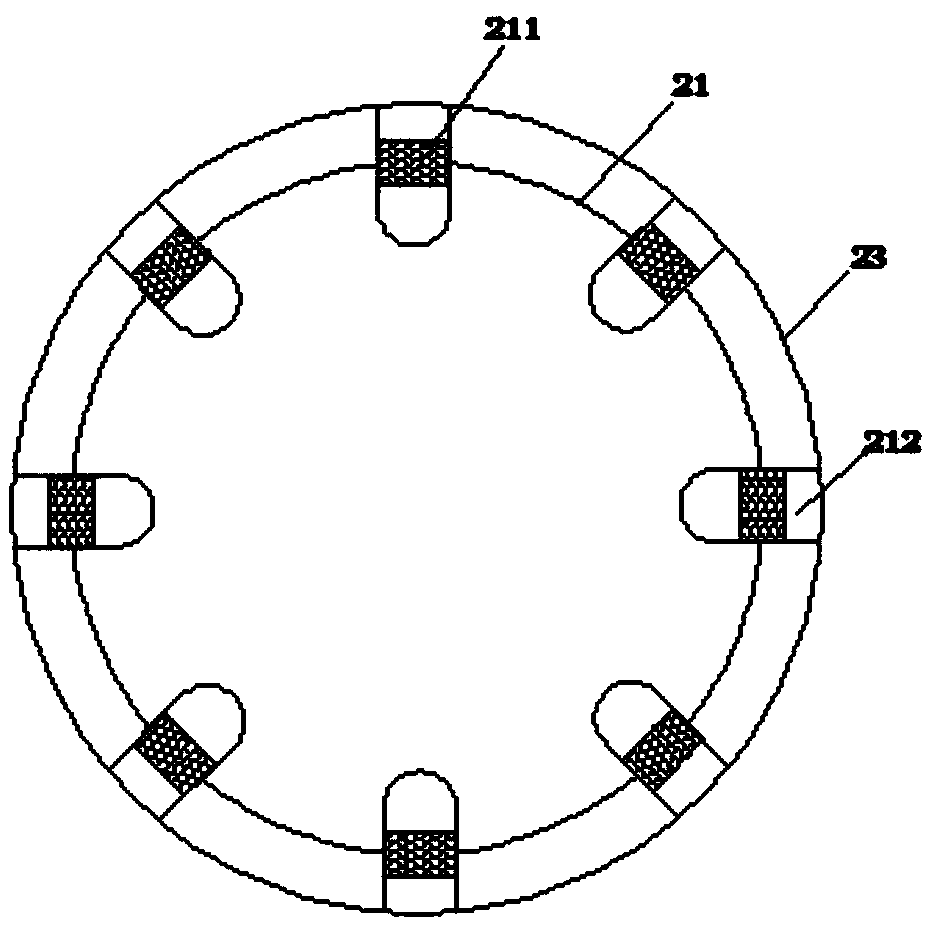 Air-conditioning filtering device for new energy automobile