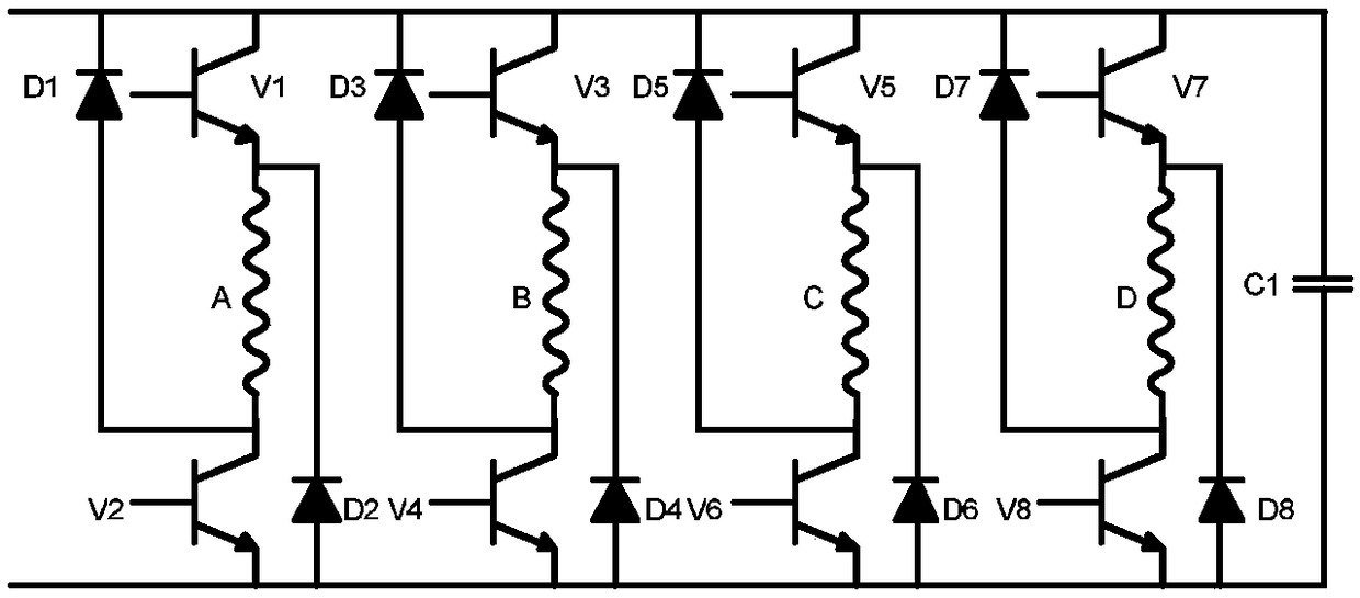 Method for constructing multistep predictive controllers for switch reluctance motors