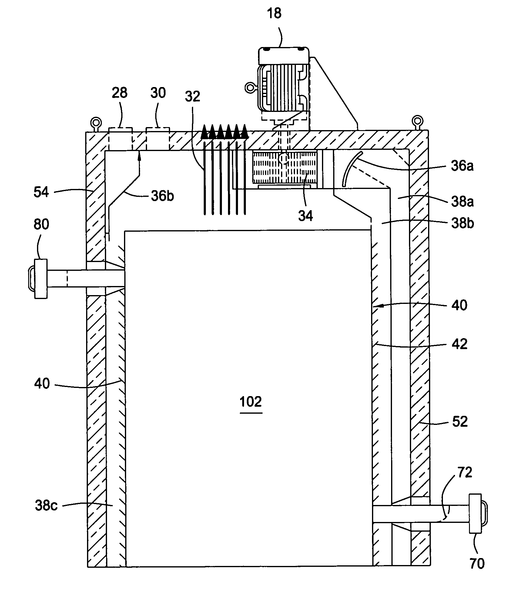 Dry heat convection sterilization system