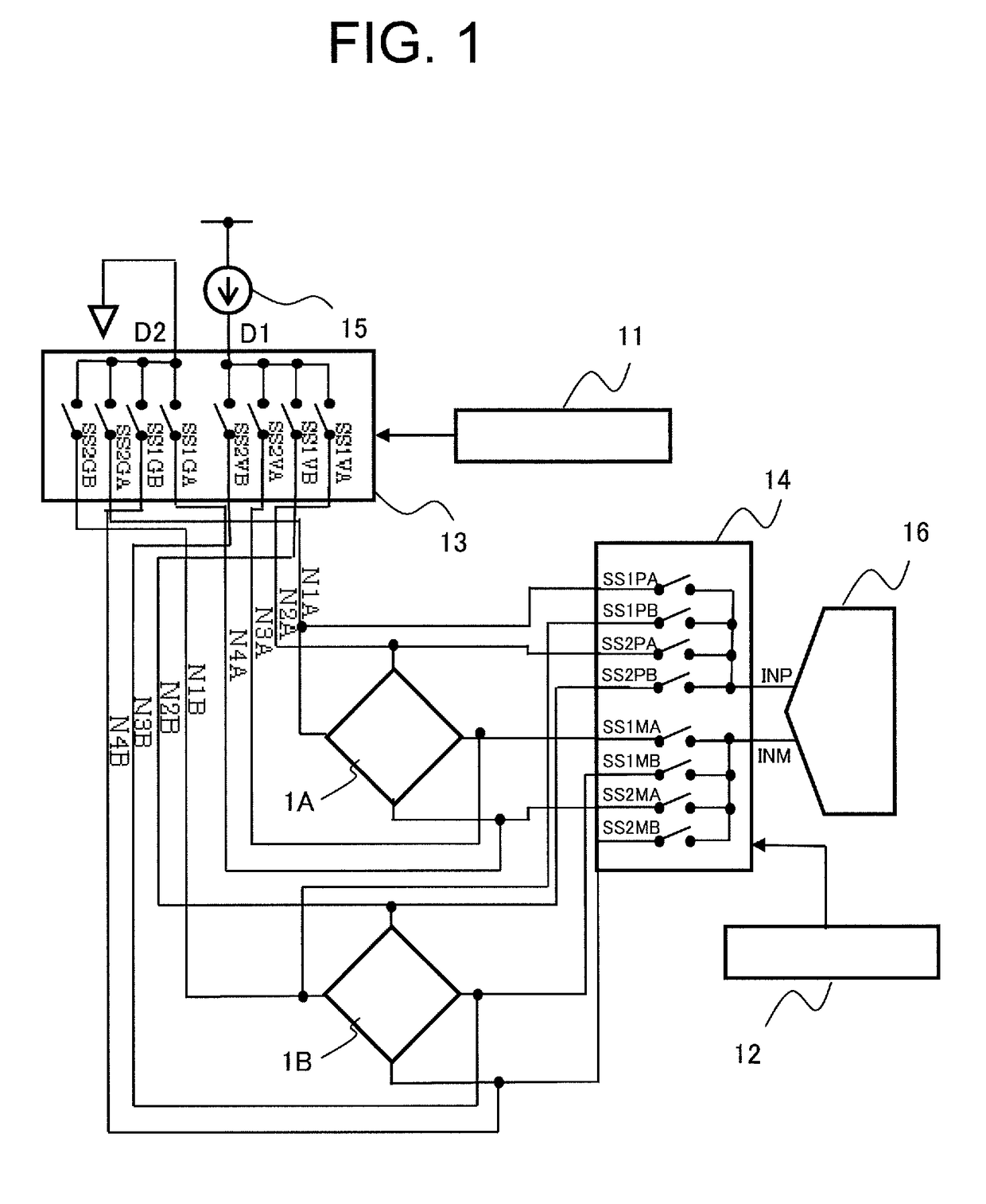 Magnetic sensor circuit