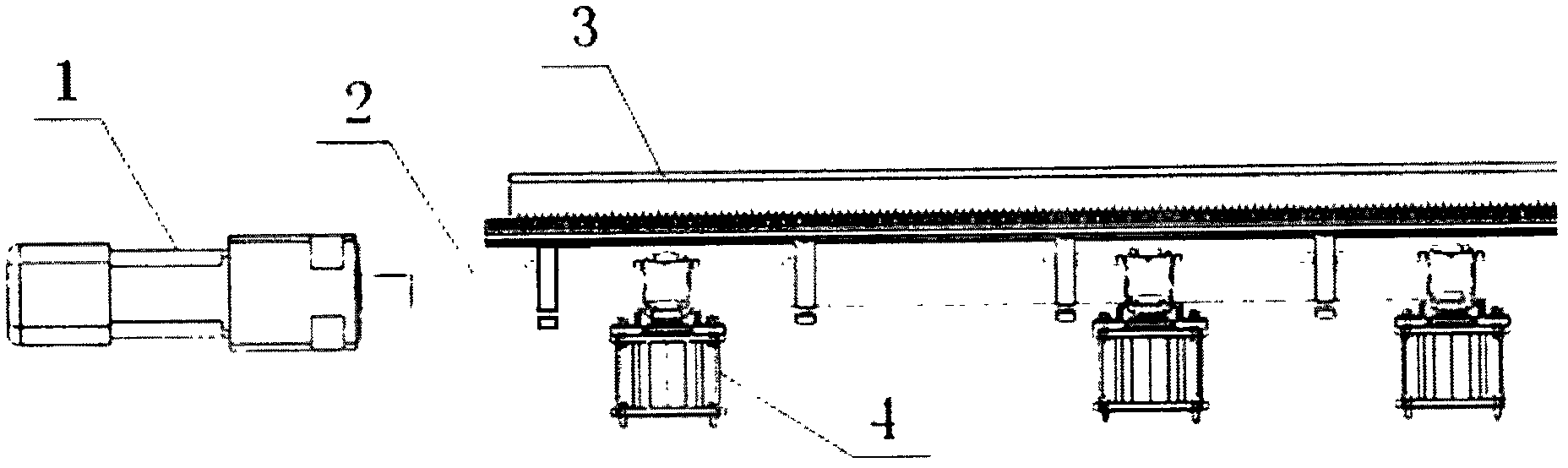 Fully-independent servo drive rapier loom