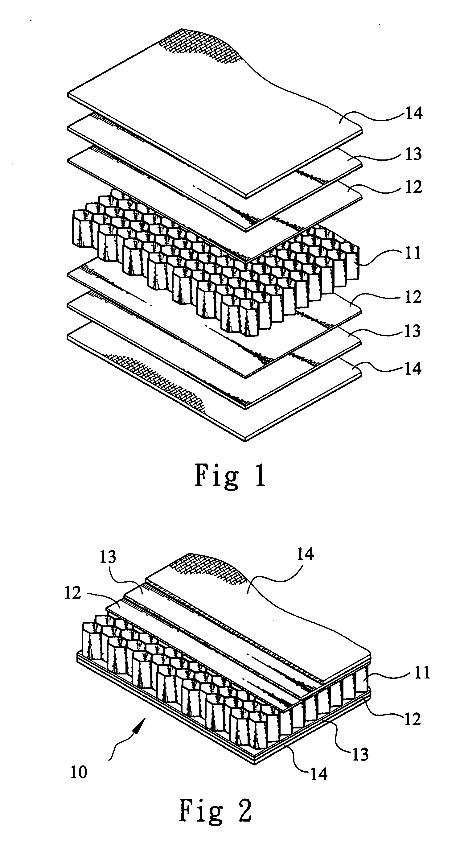 Sealing of honeycomb core and the honeycomb core assembly made with the same