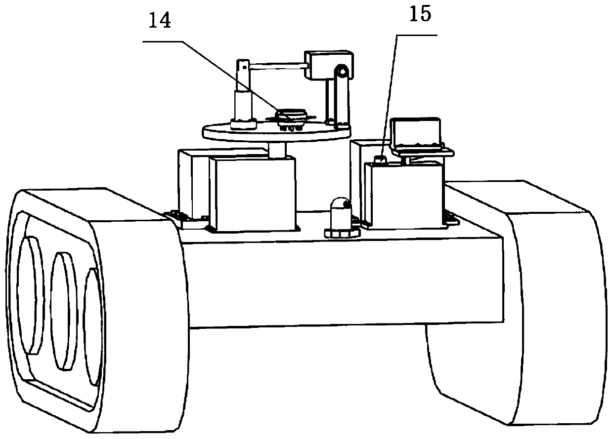 Automatic monitoring and early warning system and method for underground water and harmful gas in tunnel construction period