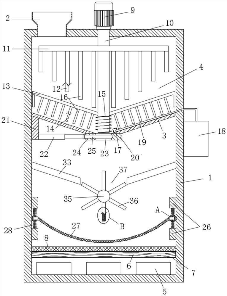 Tea cleaning equipment