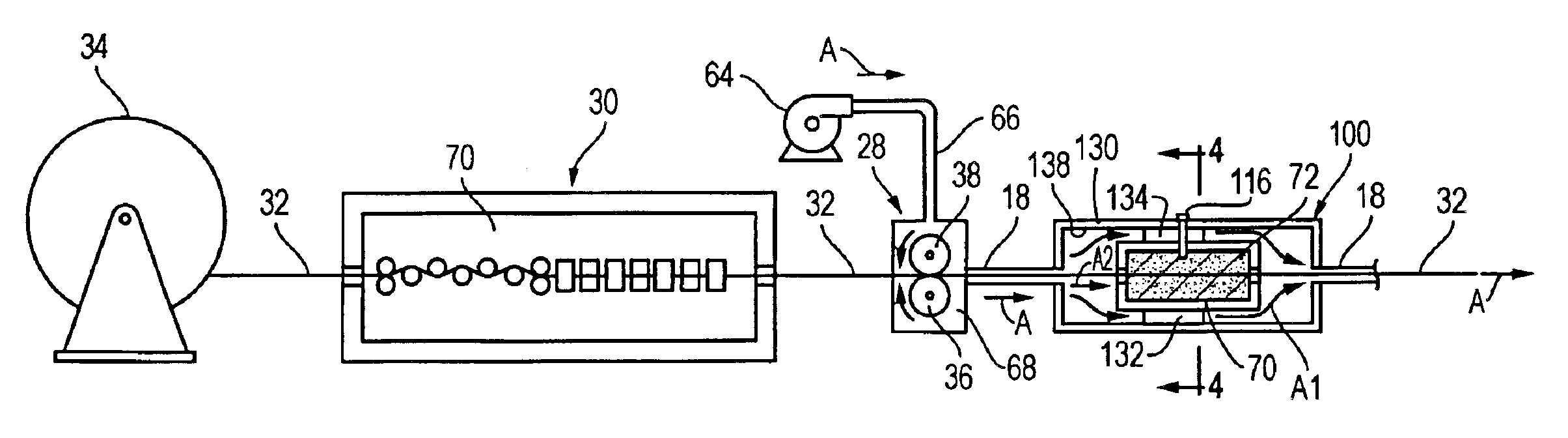 Optical cable installation with cable lubricator