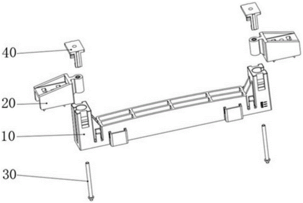 Integrated ceiling mounting support