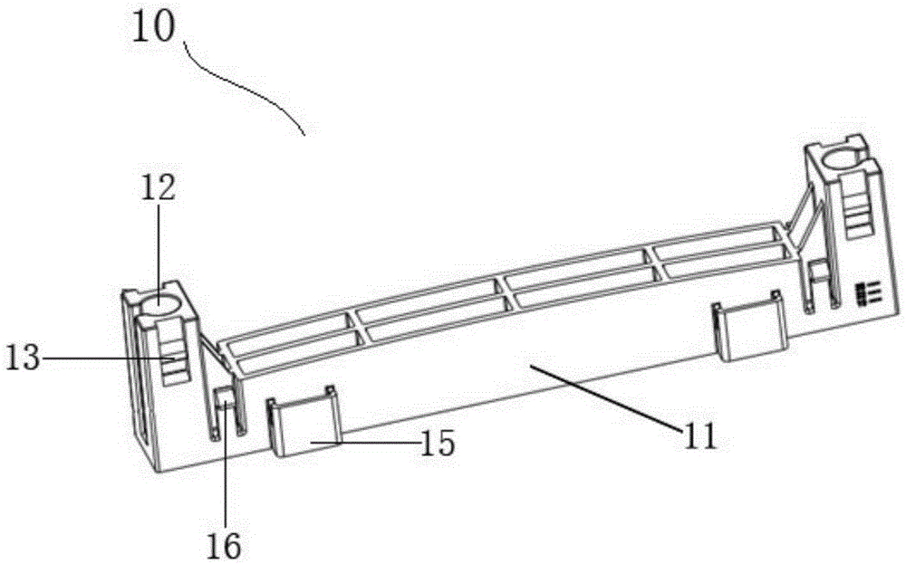 Integrated ceiling mounting support