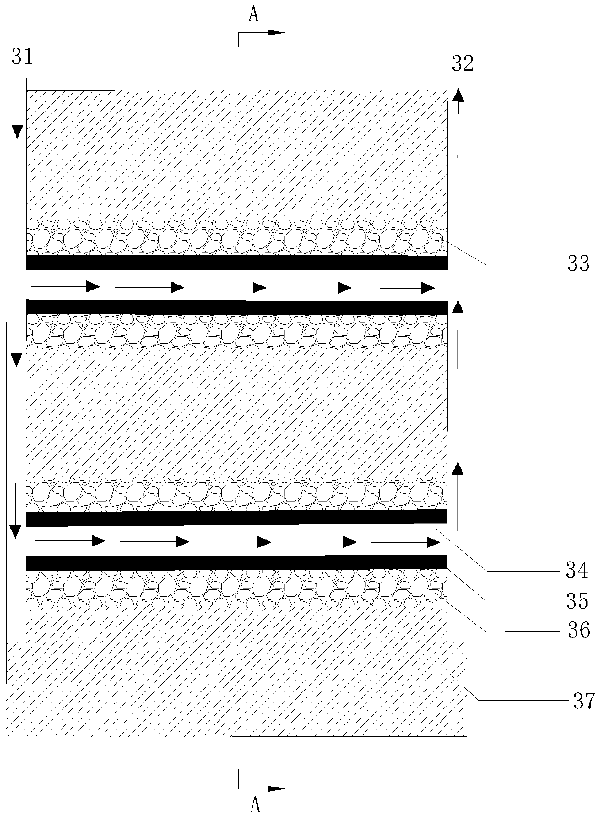 Solar-energy-combined dual-well closed enhanced type geothermal heating system