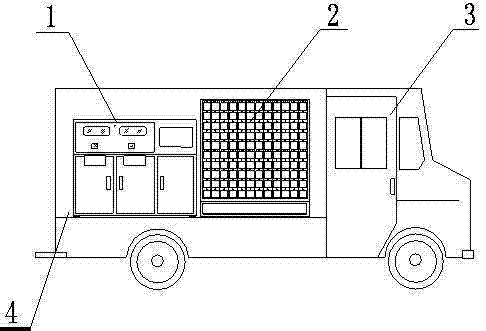 Mobile emergency drug dispensing system