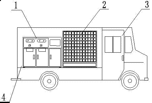 Mobile emergency drug dispensing system